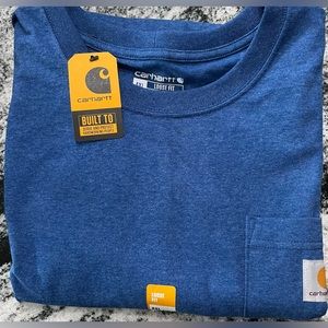 Men’s 4XL Solid Blue Short Sleeve Tee *NWT*